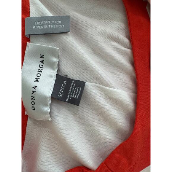 Donna Morgan for A Pea in the Pod Maternity Dress Small Petite Geometric Sheath - Picture 4 of 4